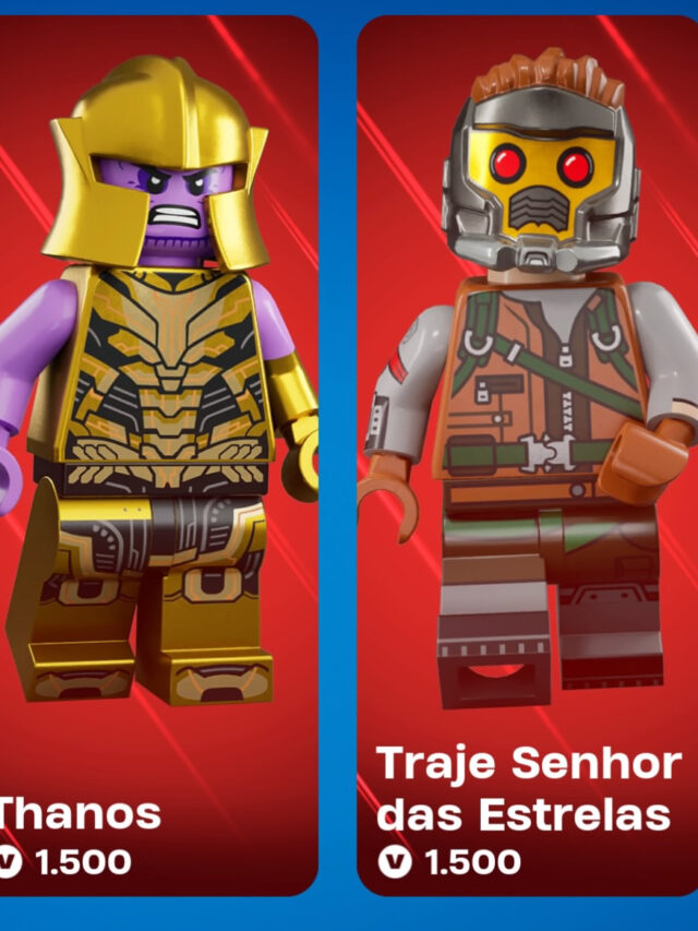 LEGO Fortnite: Veja alguns personagens da Marvel, com a Viúva Negra, Thanos e mais